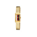 GUCCI G Frame White, Red & Blue MOP 25mm Watch