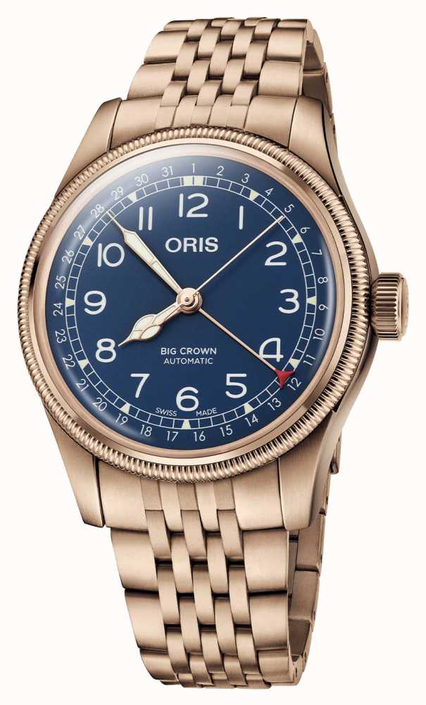 Oris Big Crown Bronze Pointer Date Blue 40mm