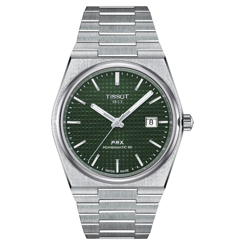 Tissot PRX Powermatic 80 Green 40mm Automatic T1374071109100