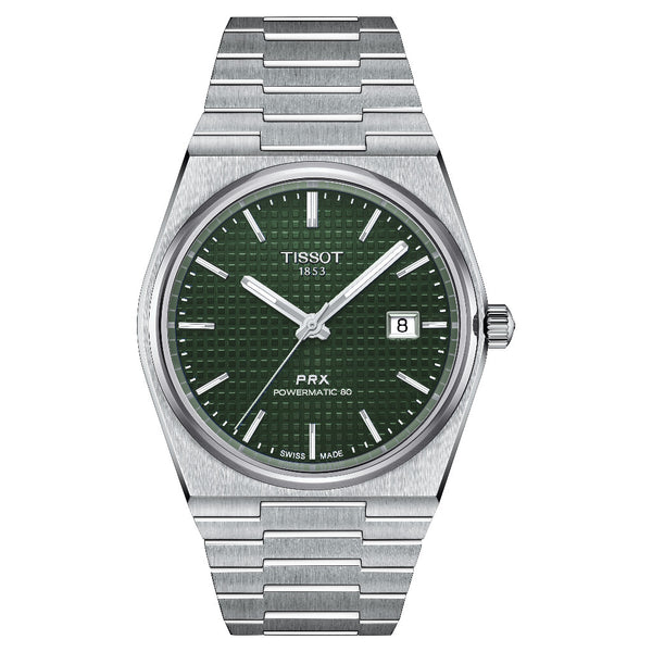 Tissot PRX Powermatic 80 Green 40mm Automatic T1374071109100