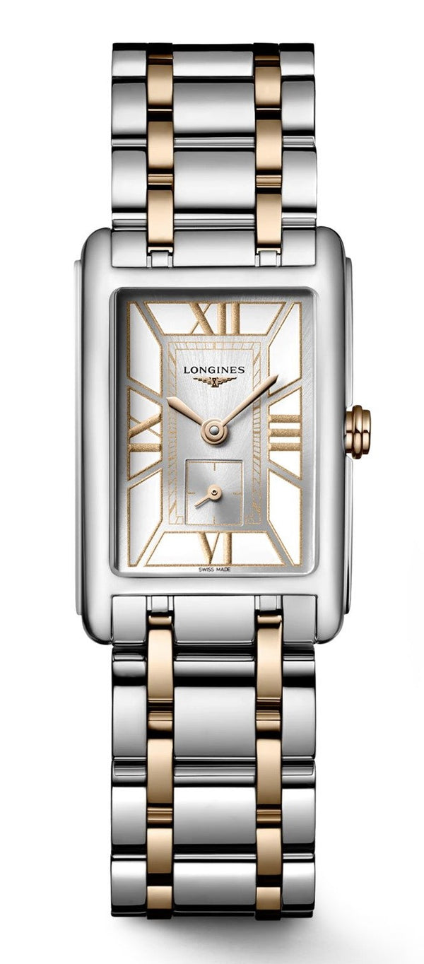 Longines DolceVita Two Tone Steel & Rose Watch 20.8mm L5.255.5.75.7