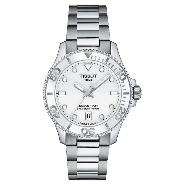 Tissot Seastar White 36mm T1202101101100