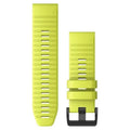 Garmin QuickFitÂ® 26mm Amp Yellow Silicone Strap 010-12864-04