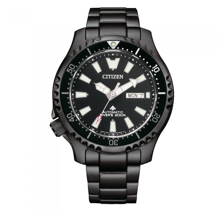 Citizen Promaster Diver Automatic Black Black 200m 44mm NY0135-80E