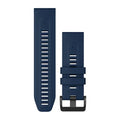 Garmin QuickFitÂ® 26 Ember Captain Blue Silicone Strap 010-12864-22