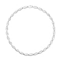 Georg Jensen Reflect Necklace, Sterling Silver, Medium