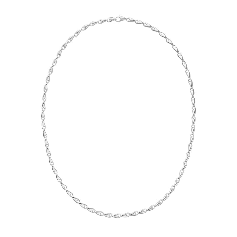 Georg Jensen Reflect Necklace, 55cm, Sterling Silver