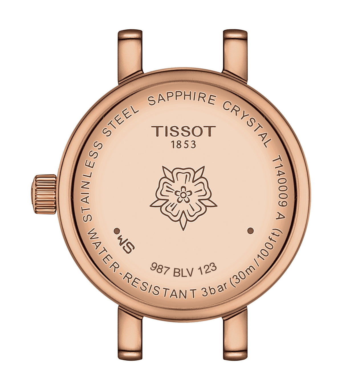 Tissot Lovely Round Mother of Pearl Rose Watch 19.5mm T1400093311100