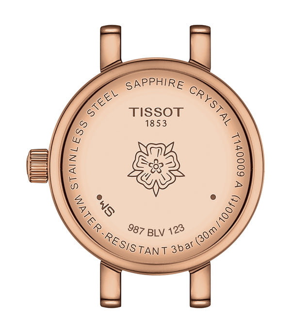 Tissot Lovely Round Mother of Pearl Rose Watch 19.5mm T1400093311100