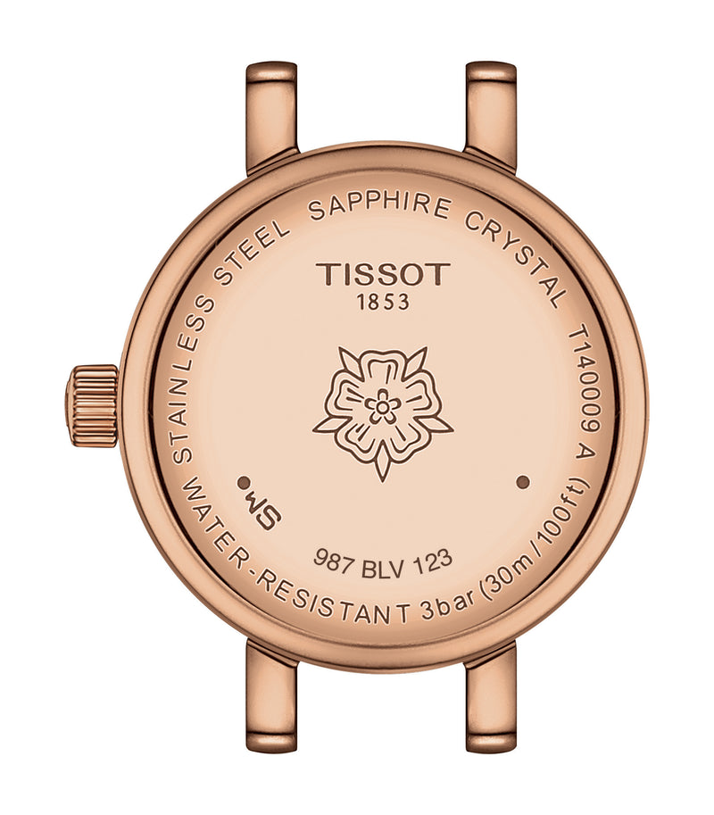 Tissot Lovely Round Mother of Pearl Rose Watch 19.5mm T1400093311100