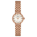 Tissot Lovely Round Mother of Pearl Rose Watch 19.5mm T1400093311100