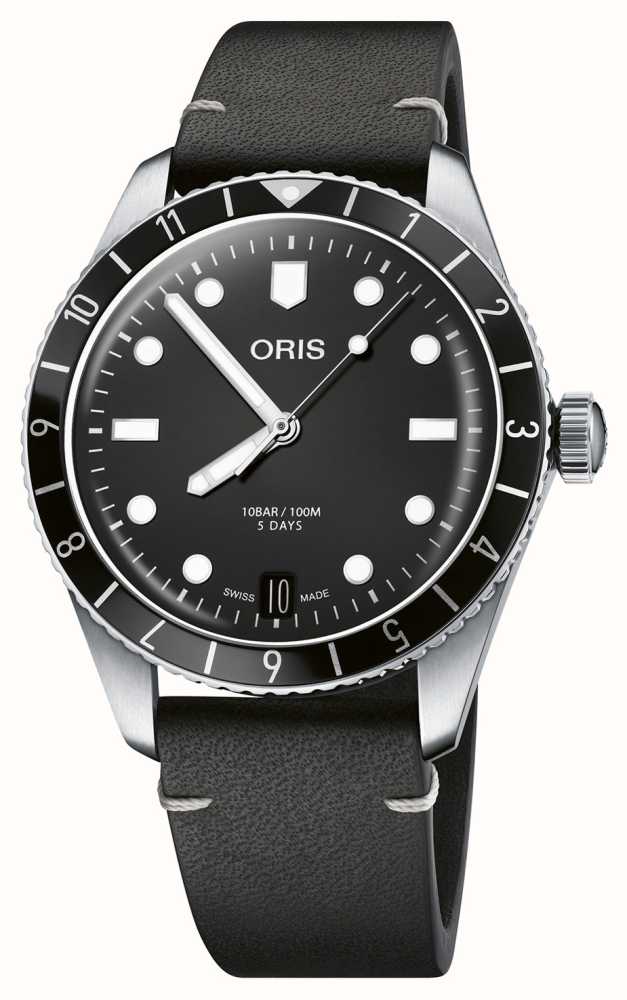 Oris Divers Sixy-Five 12Hr Calibre 400 Black Strap Watch 40mm