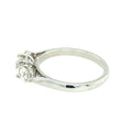 3 Stone Diamond Platinum Ring