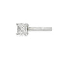 Hayes & Lake Cushion Cut Single Stone 1.50ct Lab Grown Diamond, Platinum Ring