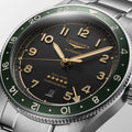 Longines Spirit Automatic Green Zulu Time 42mm L3.812.4.63.6
