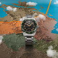 Longines Spirit Automatic Green Zulu Time 42mm L3.812.4.63.6