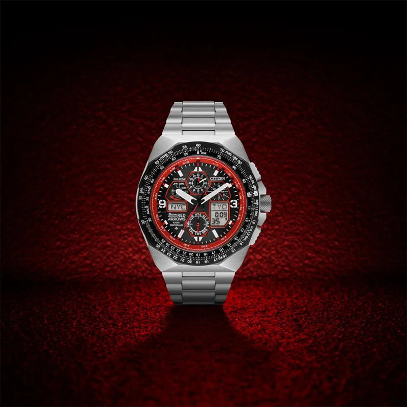 Citizen Eco-Drive Red Arrows Limited Edition Skyhawk A.T 46mm Watch JY8126-51E