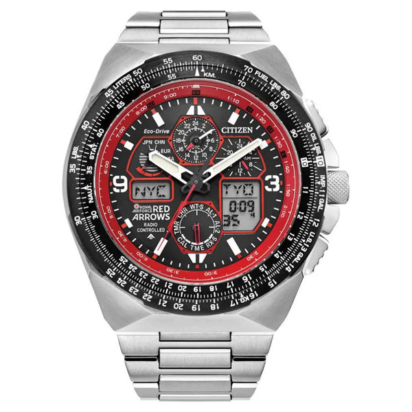 Citizen Eco-Drive Red Arrows Limited Edition Skyhawk A.T 46mm Watch JY8126-51E