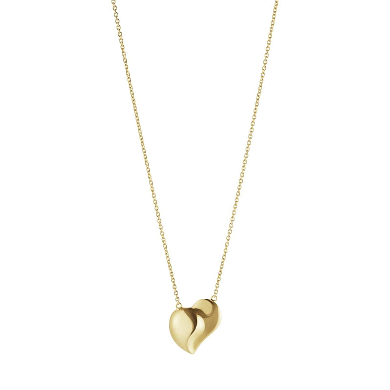 Georg Jensen Hearts of Georg Jensen Heart Pendant, 18ct Yellow Gold