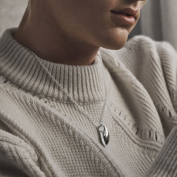 Georg Jensen Reflect Pendant, Medium, Sterling Silver