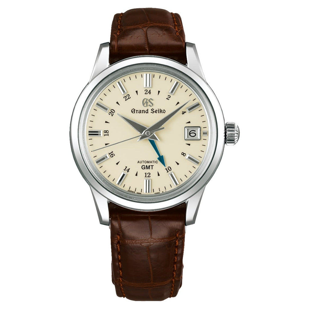 Grand Seiko Elegance Automatic GMT 39.5mm Watch SBGM221G