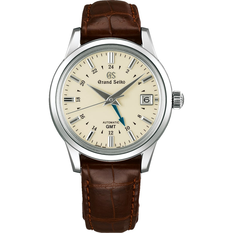 Grand Seiko Elegance Automatic GMT 39.5mm Watch SBGM221G