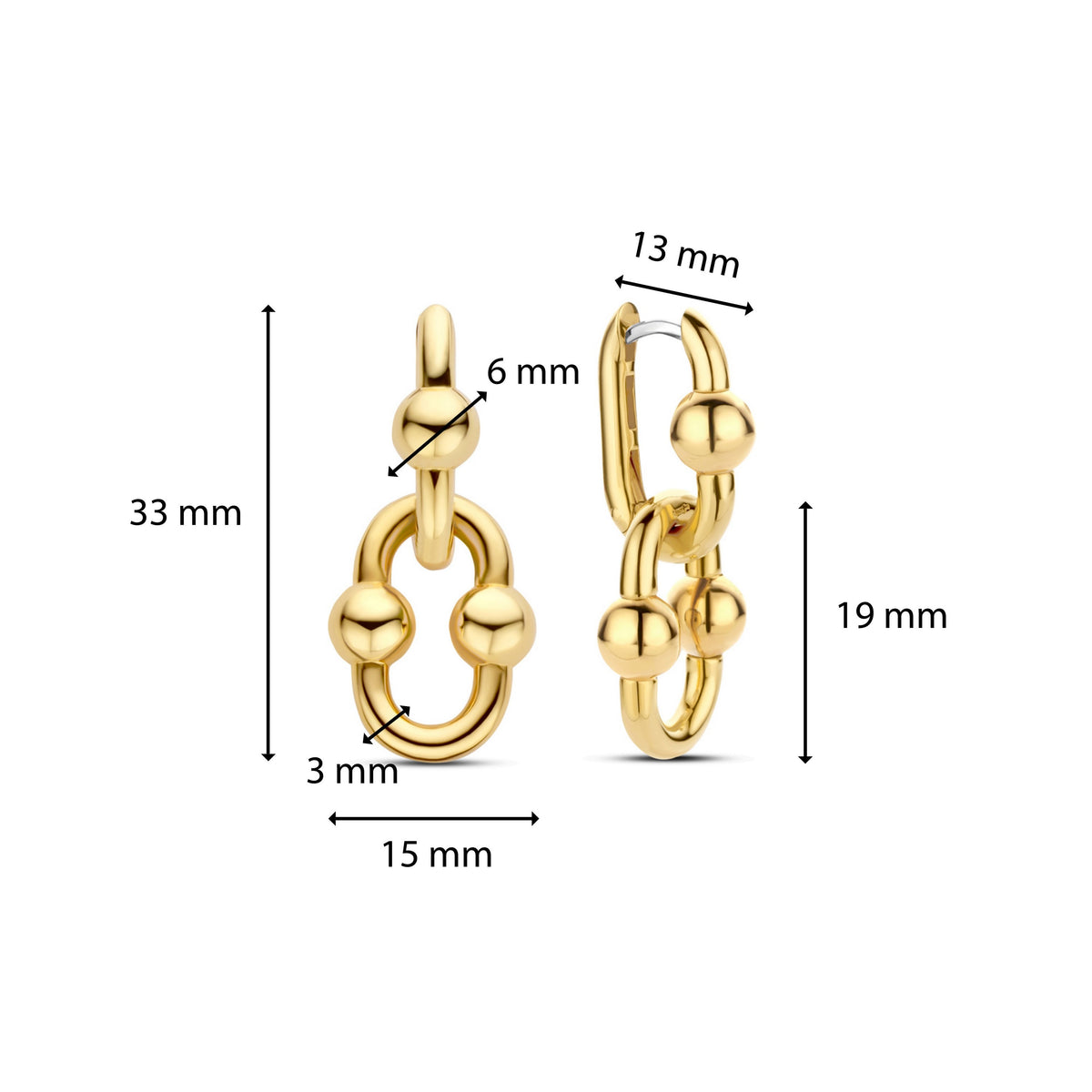TI SENTO - Milano Earrings 7916SY