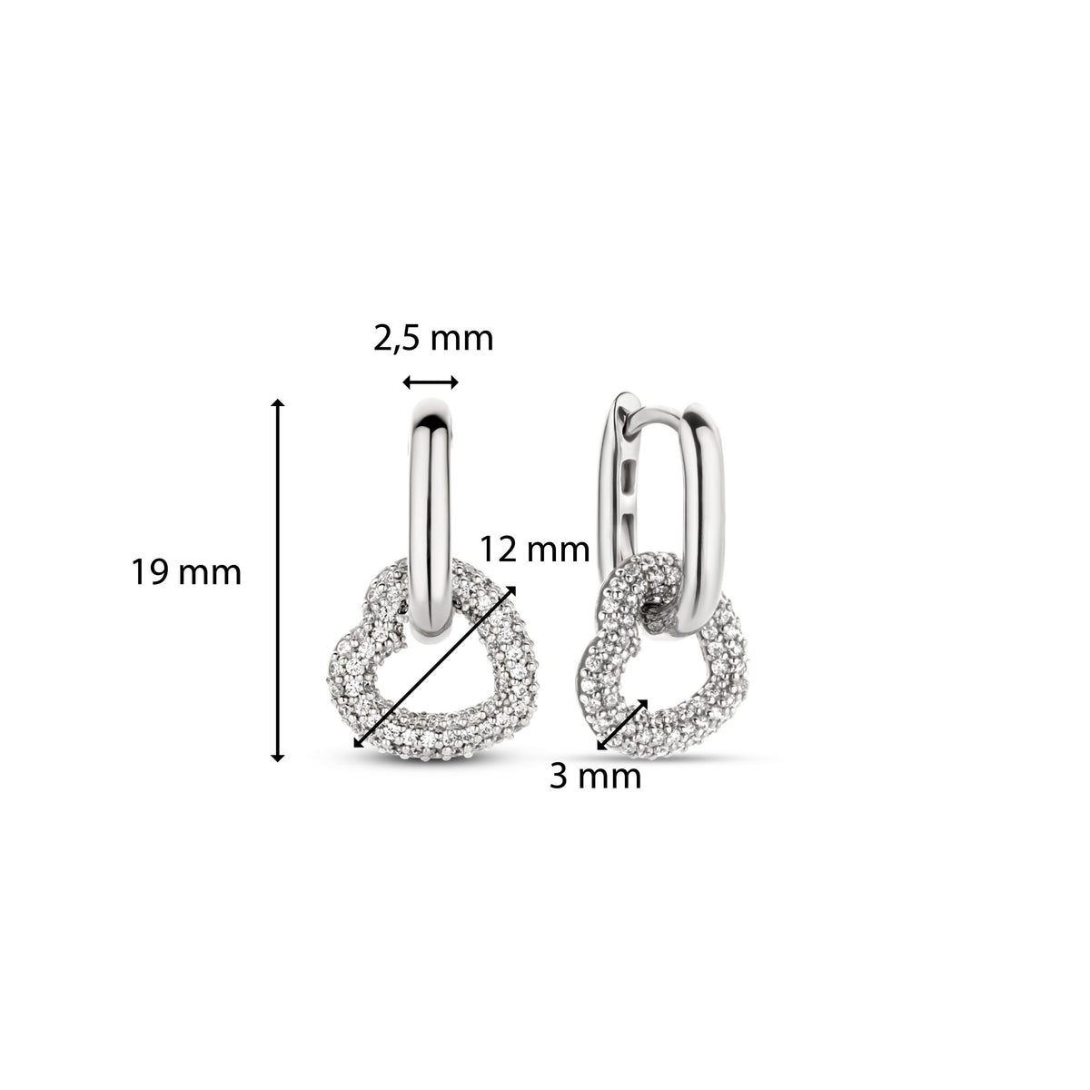 TI SENTO - Milano Earrings 7918ZI