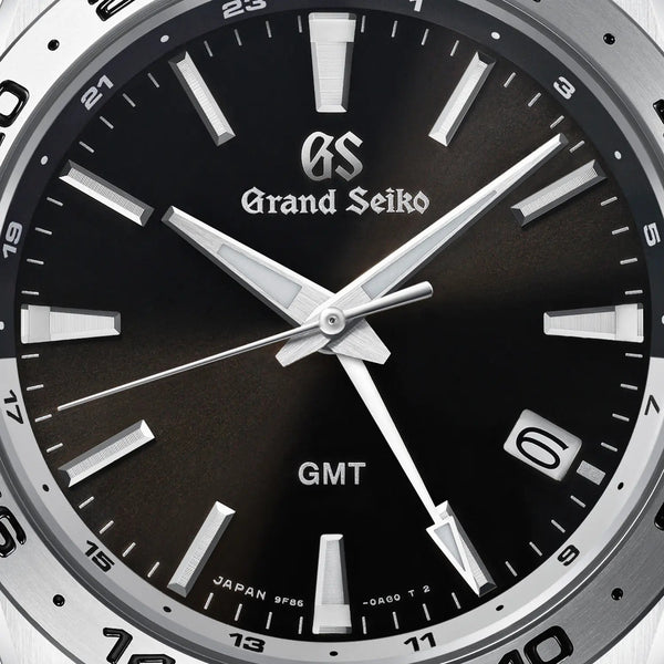 Grand Seiko Sport GMT Quartz 'Slate' Black 39mm Watch SBGN027