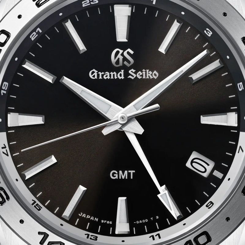 Grand Seiko Sport GMT Quartz 'Slate' Black 39mm Watch SBGN027