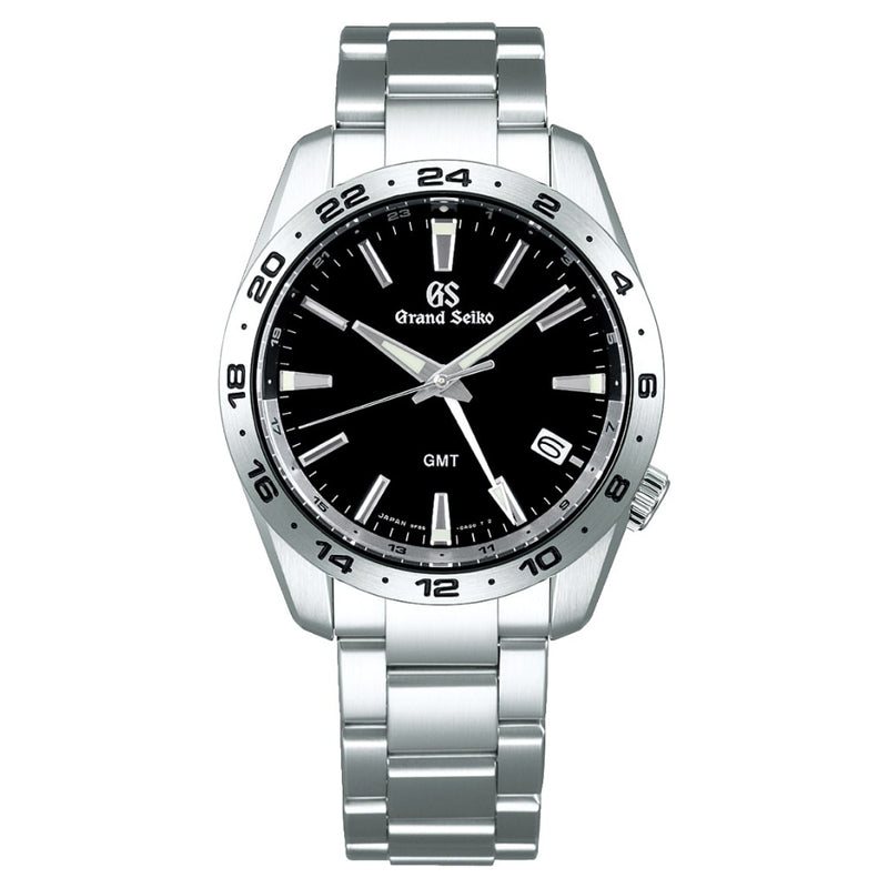 Grand Seiko Sport GMT Quartz 'Slate' Black 39mm Watch SBGN027