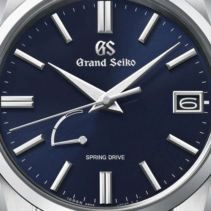 Grand Seiko Heritage Spring Drive Blue 40mm Watch SBGA439