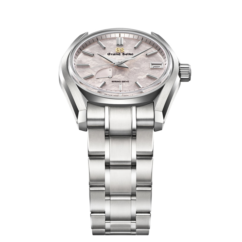 Grand Seiko Heritage 'Shunbun' Cherry Blossom Spring Drive 40mm Watch SBGA413