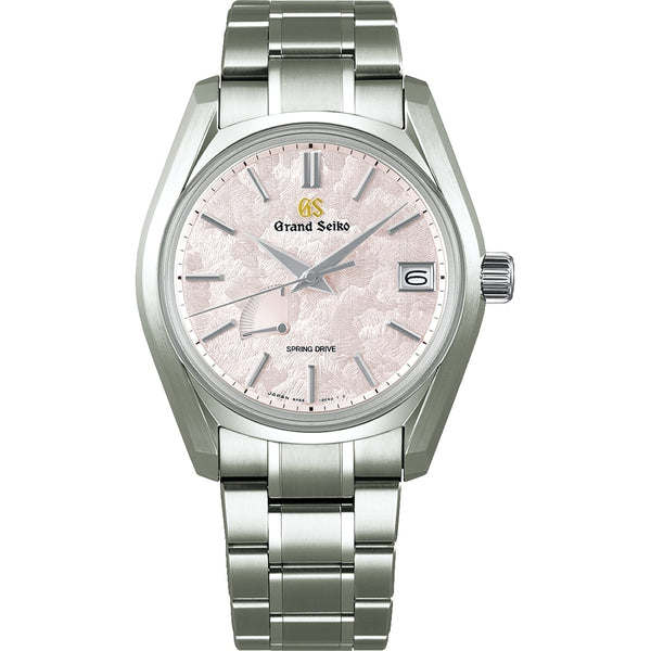 Grand Seiko Heritage 'Shunbun' Cherry Blossom Spring Drive 40mm Watch SBGA413