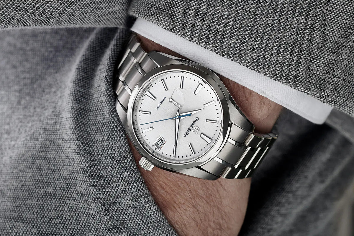 Grand Seiko Heritage 'Snowflake' Spring Drive Titanium 41mm Watch SBGA211G