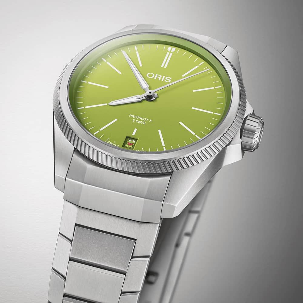 Oris ProPilot X Calibre 400 Kermit Edition 39mm Watch