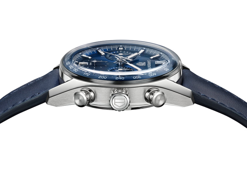 Tag Heuer Carrera Chronograph 'Glass box' Blue 39mm CBS2212.FC6535