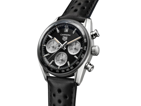 Tag Heuer Carrera Chronograph 'Glass box' Black 39mm CBS2210.FC6534