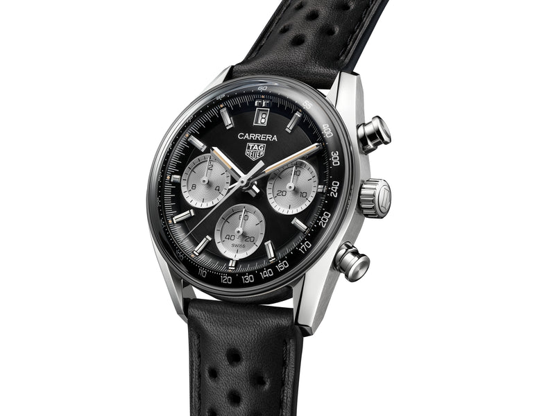 Tag Heuer Carrera Chronograph 'Glass box' Black 39mm CBS2210.FC6534