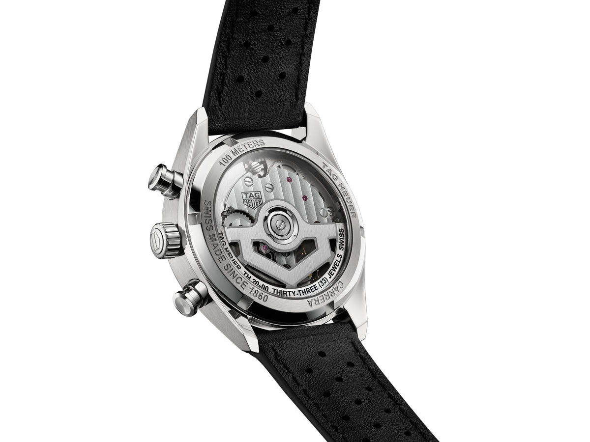 Tag Heuer Carrera Chronograph 'Glass box' Black 39mm CBS2210.FC6534