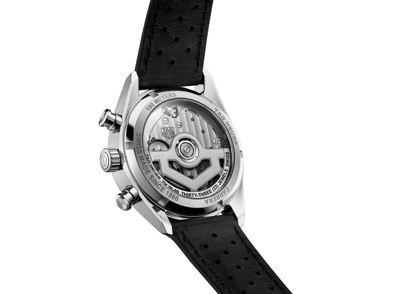 Tag Heuer Carrera Chronograph 'Glass box' Black 39mm CBS2210.FC6534