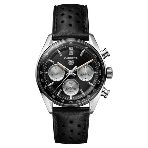Tag Heuer Carrera Chronograph 'Glass box' Black 39mm CBS2210.FC6534