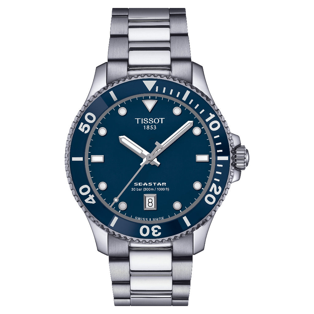 Tissot Seastar 1000 Blue Quartz 40mm T1204101104100