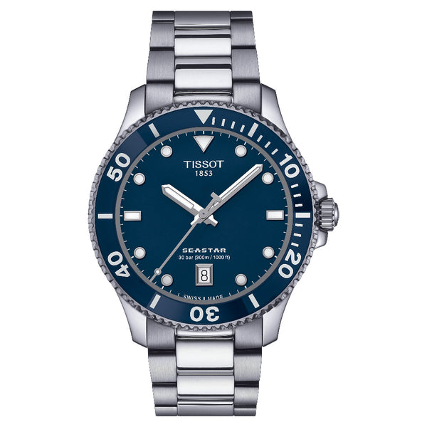 Tissot Seastar 1000 Blue Quartz 40mm T1204101104100