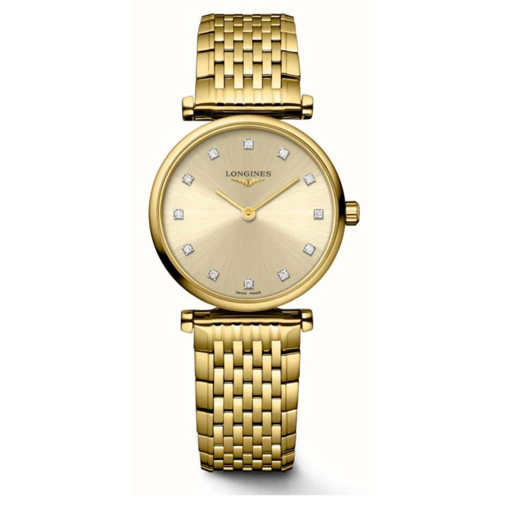 Longines La Grande Classique Diamonds Yellow Gold 24mm Watch L42092378
