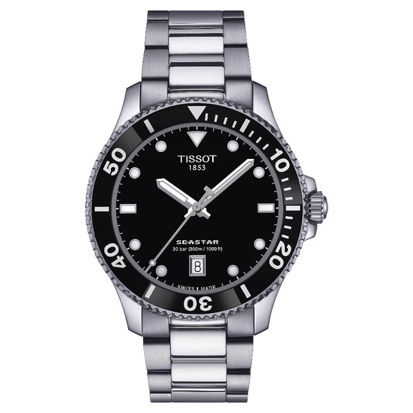 Tissot Seastar 1000 Black Quartz 40mm T1204101105100
