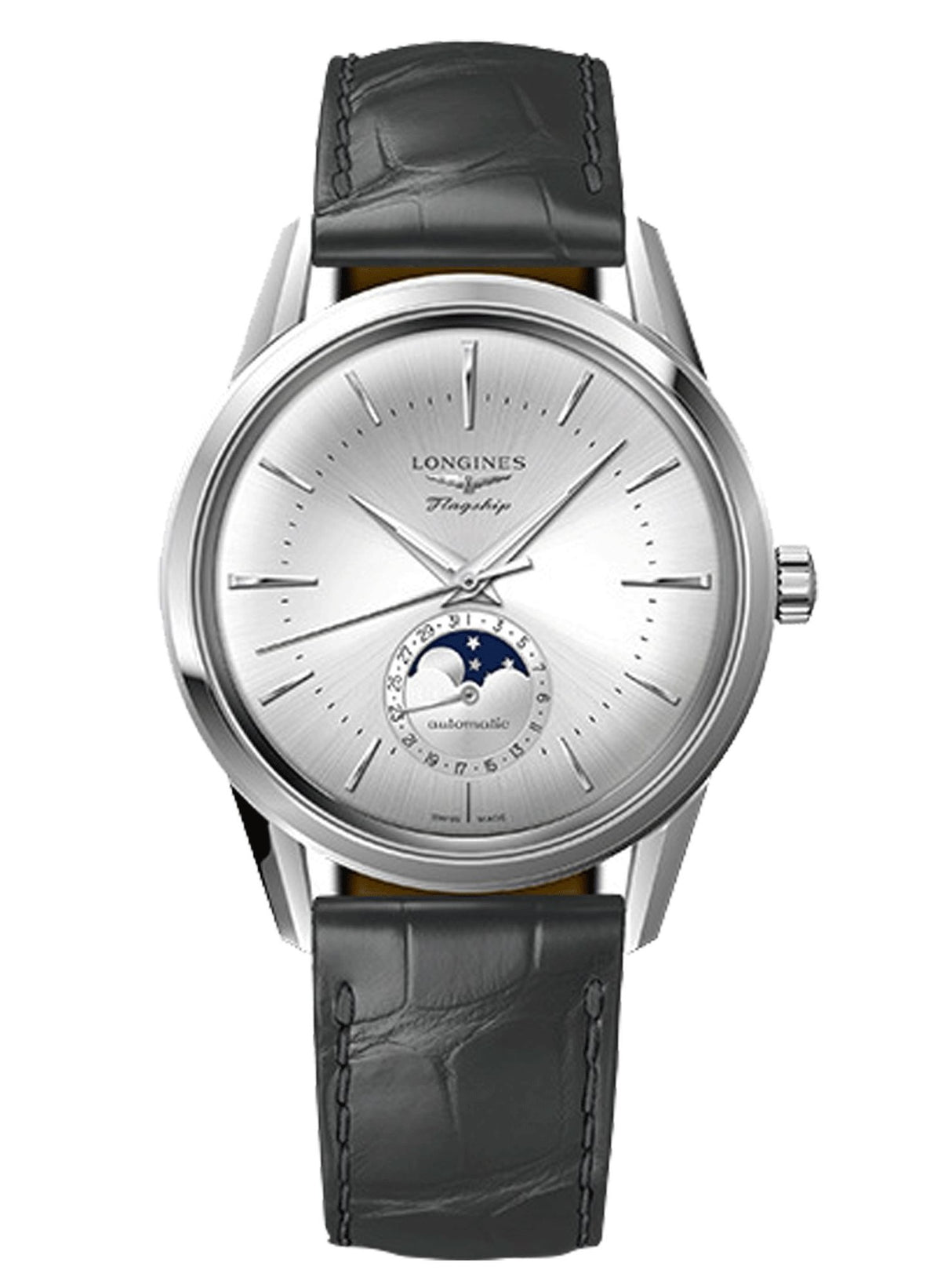 Longines Flagship Heritage Moonphase 38.5mm Watch L4.815.4.72.2