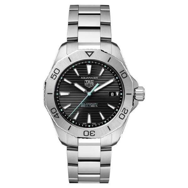 Tag Heuer Aquaracer Professional 200 Solargraph Steel 40mm Watch WBP1114.BF0000