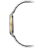 Raymond Weil Toccata Two Tone White Dial 39mm Watch
