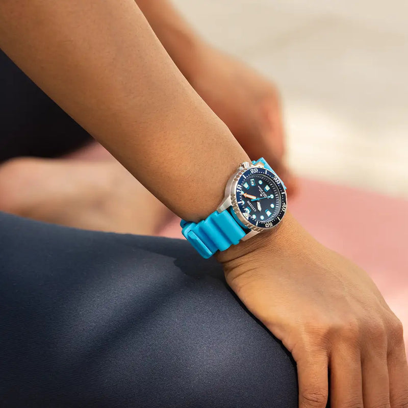 Citizen Eco-Drive Ladies' Promaster Diver 200m Blue 36.5mm Watch EO2023-00A